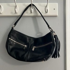 Perkins - bag - black leather